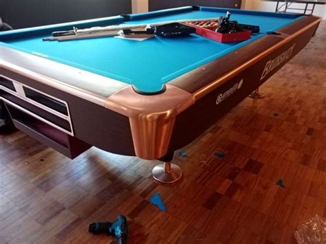 BRUNSWICK SLATE BILLIARD TABLE BRANDNEW .